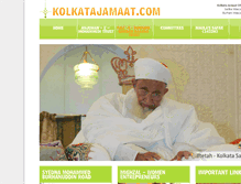 Tablet Screenshot of kolkatajamaat.com